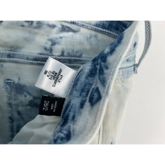 Veronica Beard Jeans Tie Dye Skinny Pants Women Size 26 High Rise Button Fly - Picture 4 of 10